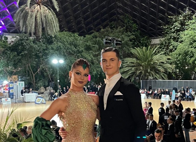 Moritz und Isa beim Pyramid Cup in Wien